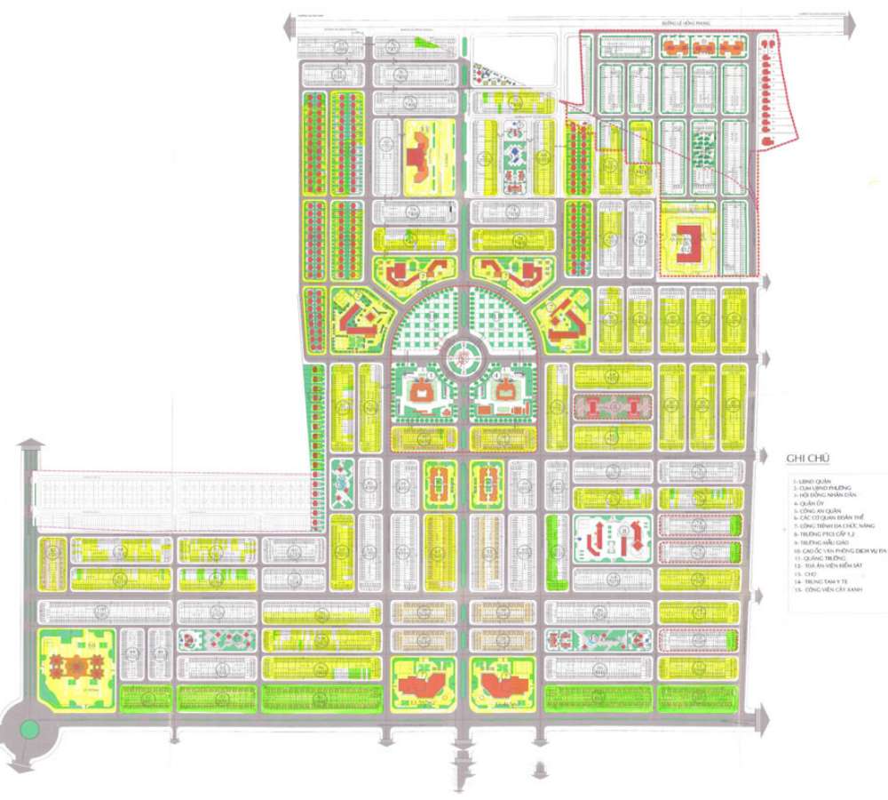 Mặt bằng Stella Mega City Cần Thơ