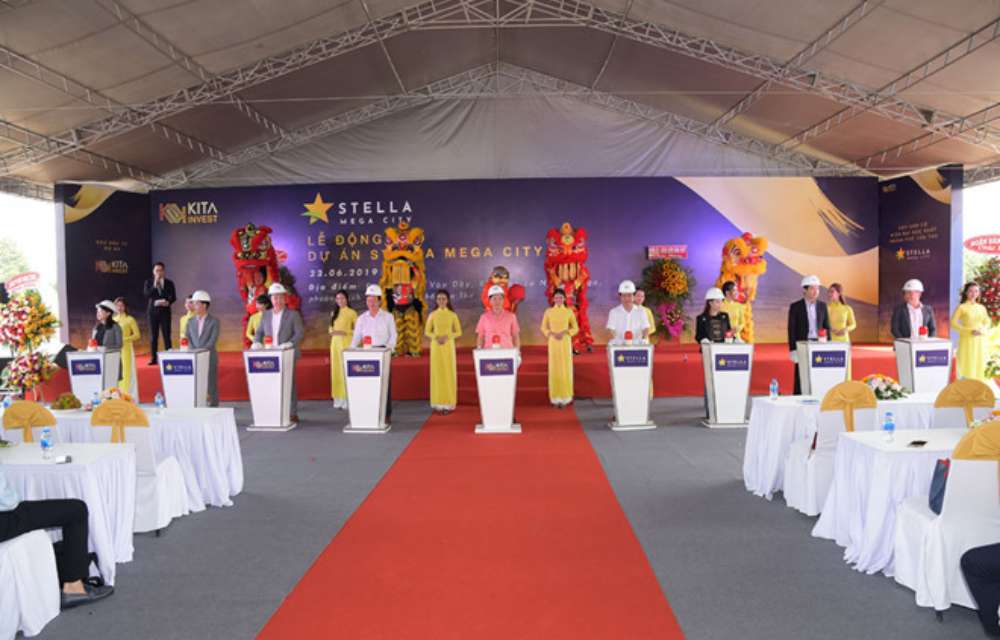 Lễ động thổ Stella Mega City Cần Thơ