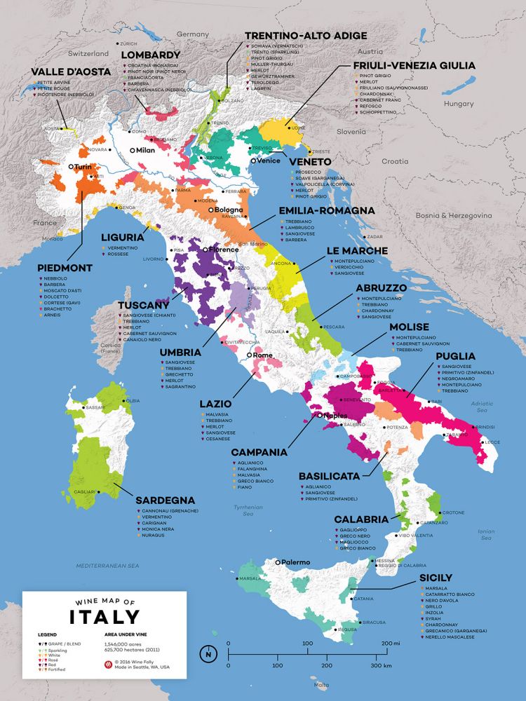 Bản đồ của Ý