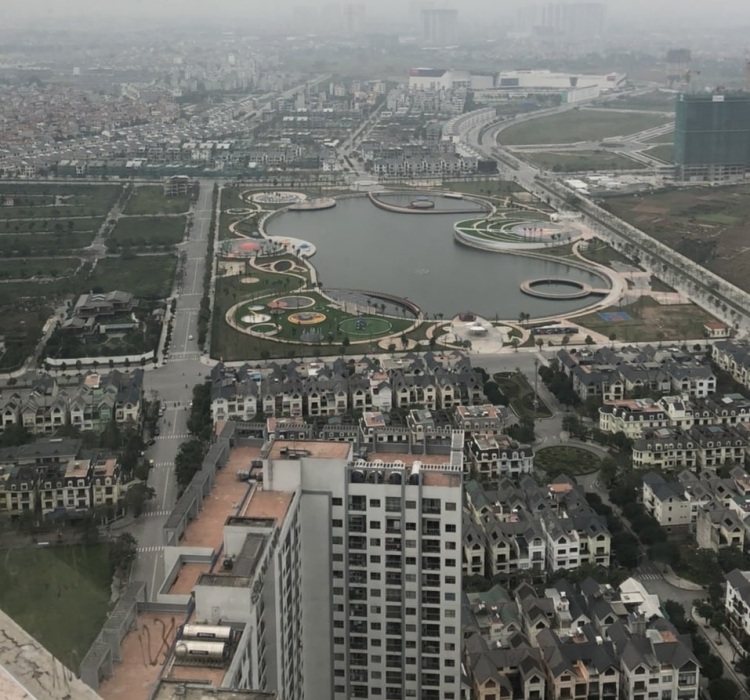 View Tây Bắc (hướng công viên Thiên văn học) từ tầng 29