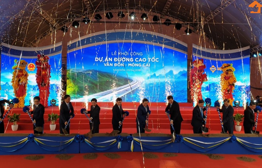 Lễ khởi công xây dựng cao tốc Vân Đồn - Móng Cái