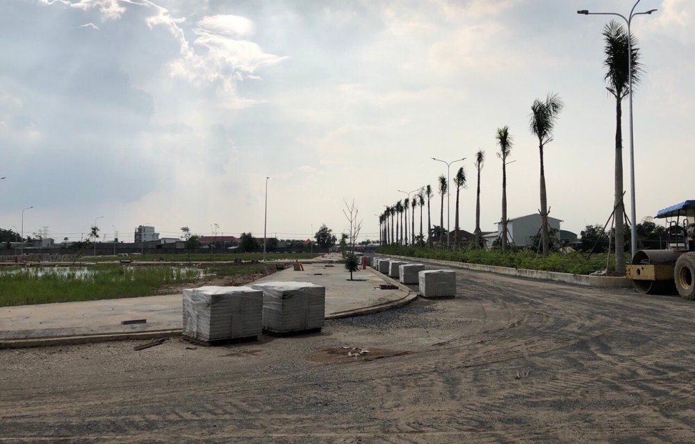 Hình ảnh thực tế dự án đất nền VietUc Varea Long An 