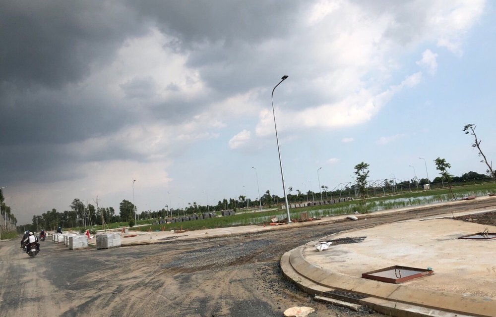 Hình ảnh thực tế dự án đất nền VietUc Varea Long An 