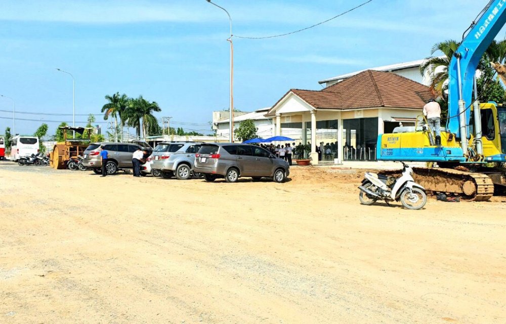 Hình ảnh thực tế dự án đất nền VietUc Varea Long An 