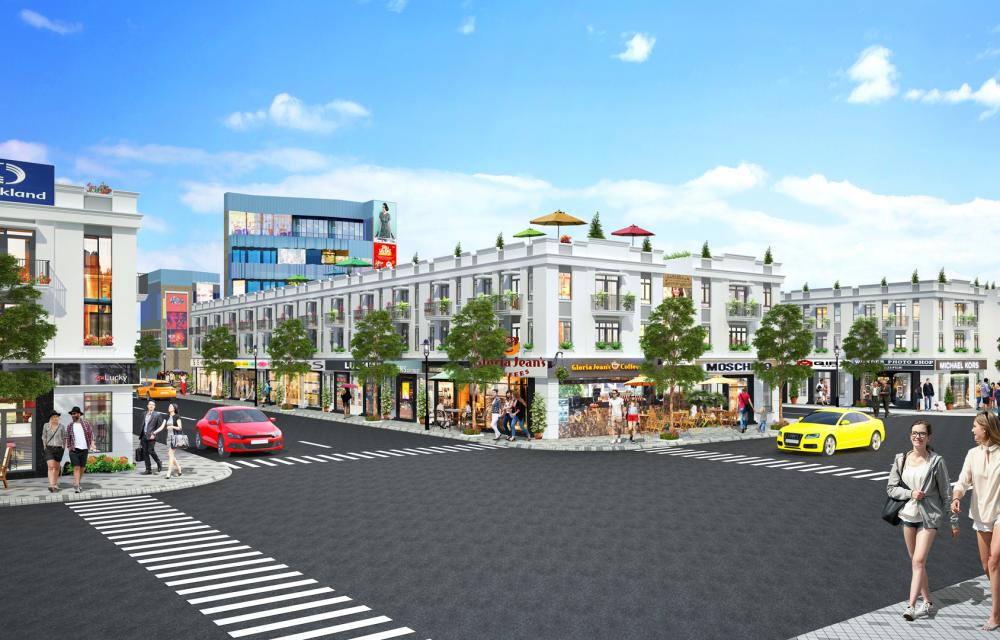 Phối cảnh dự án Hana Garden Mall