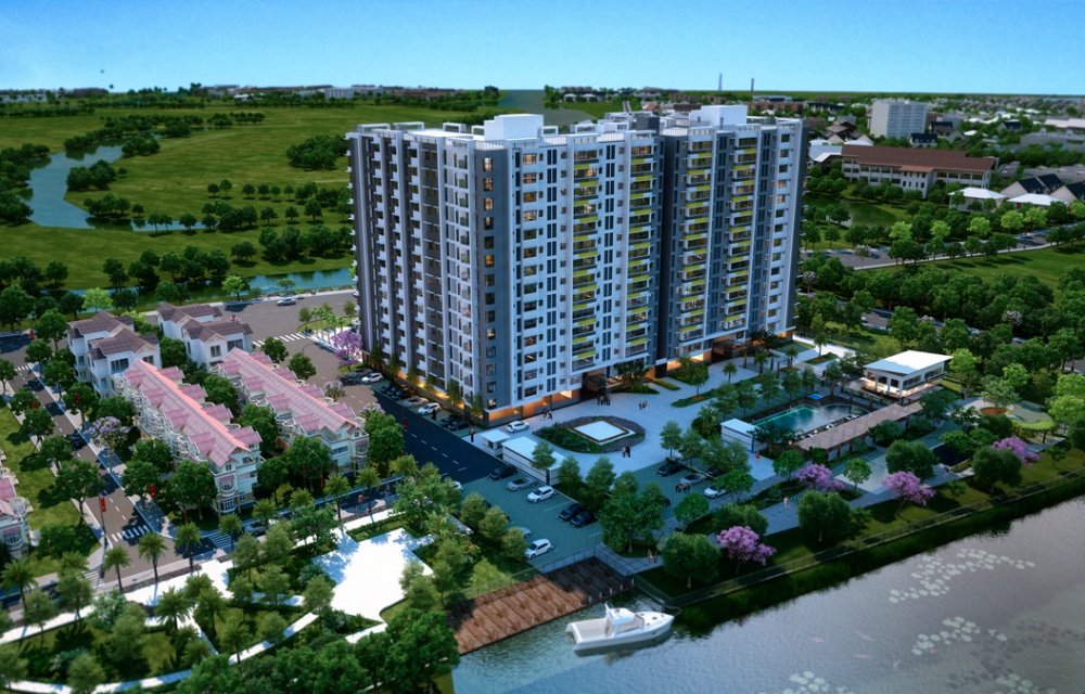 Phối cảnh dự án căn hộ Flora Anh Đào