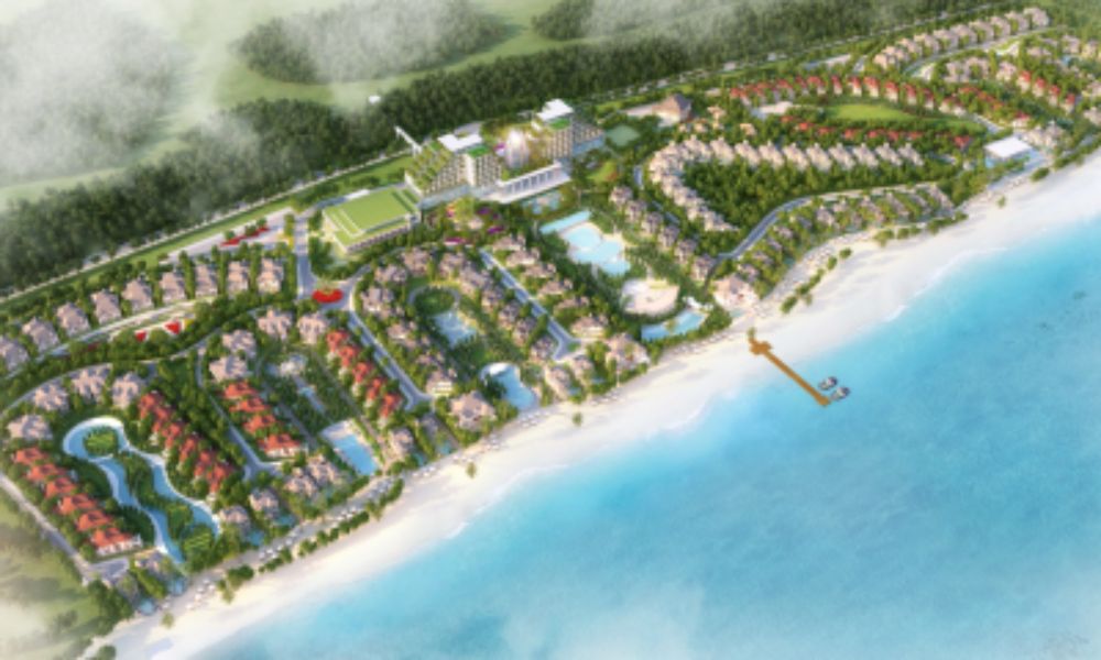 Phối cảnh dự án Edenia Resort Hồ Tràm Bà Rịa