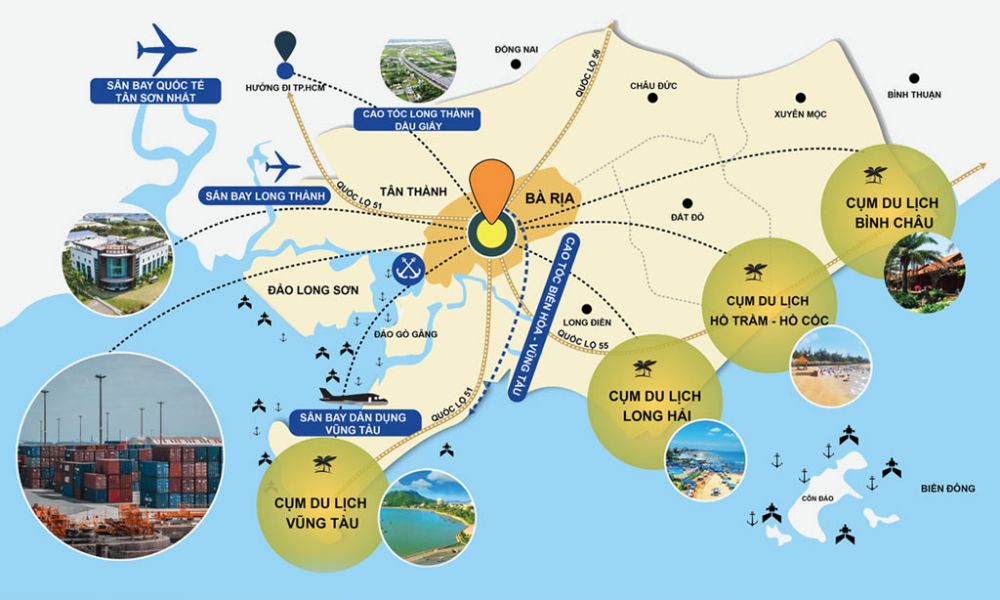 Tiềm năng khu du lịch Bà Rịa