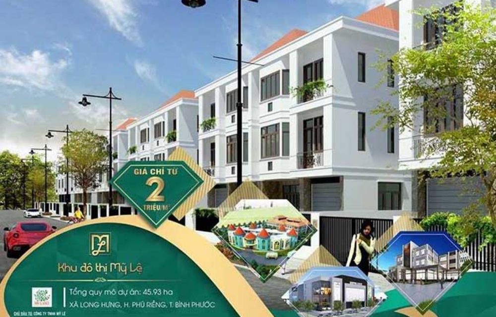 Phối cảnh dự án đất nền Mỹ Lệ Capital Bình Phước