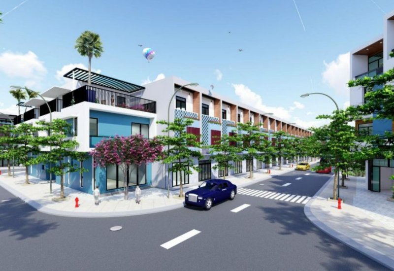 Mẫu thiết kế nhà phố tại dự án INCO City Bình Dương