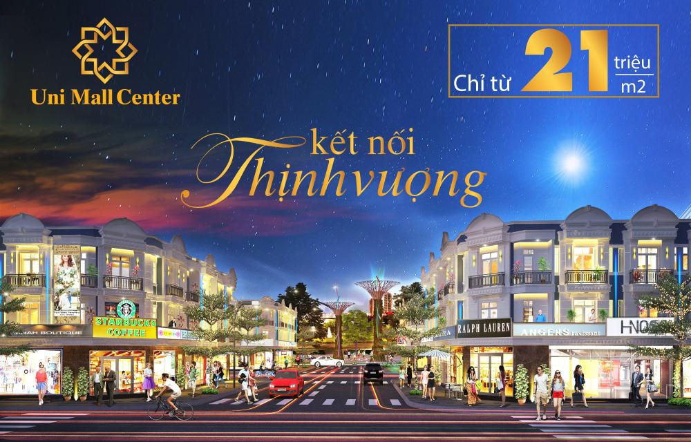 Phối cảnh dự án Uni Mall Center 