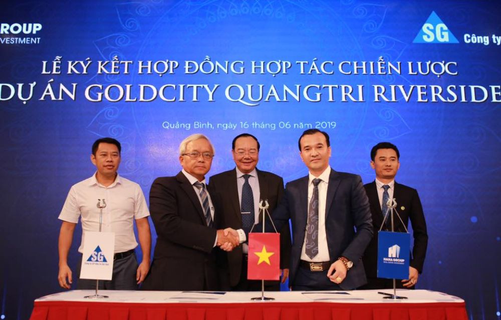Lễ ký kết hợp tác dự án GoldCity Quang Tri RiverSide