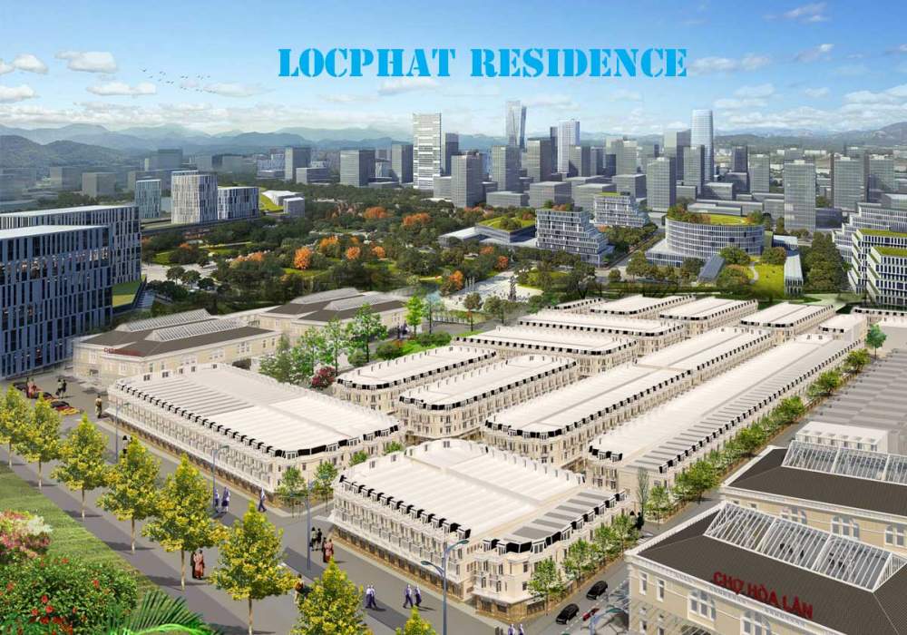 Dự án Lộc Phát Residence liền kề chợ Hoà Lân