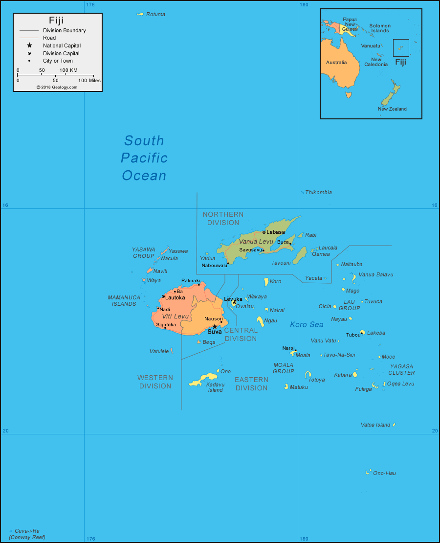 25214905 6 Fiji Map 