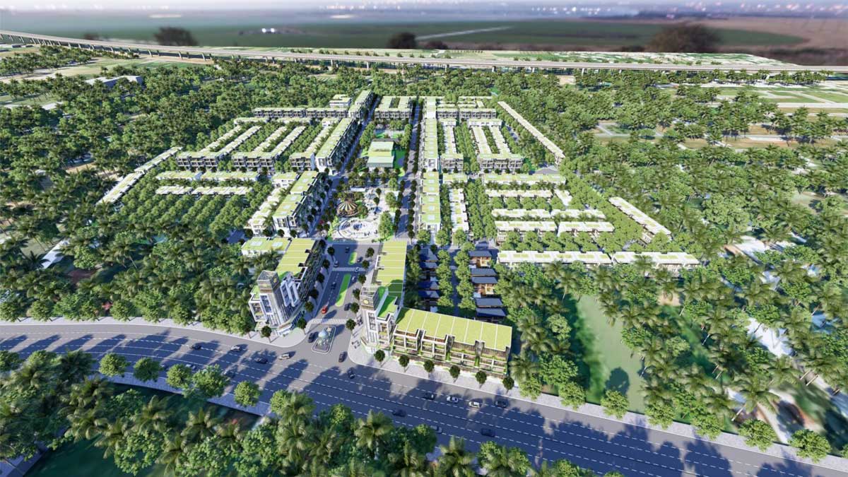 Phối cảnh Dự án Grand Park City Long An