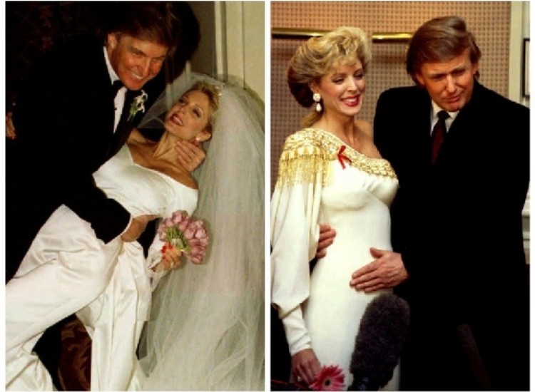 Marla Maples là vợ thứ hai của Donald Trump.  Hai người kết hôn năm 1993 và có một cô con gái, Tiffany, sinh năm 1993
