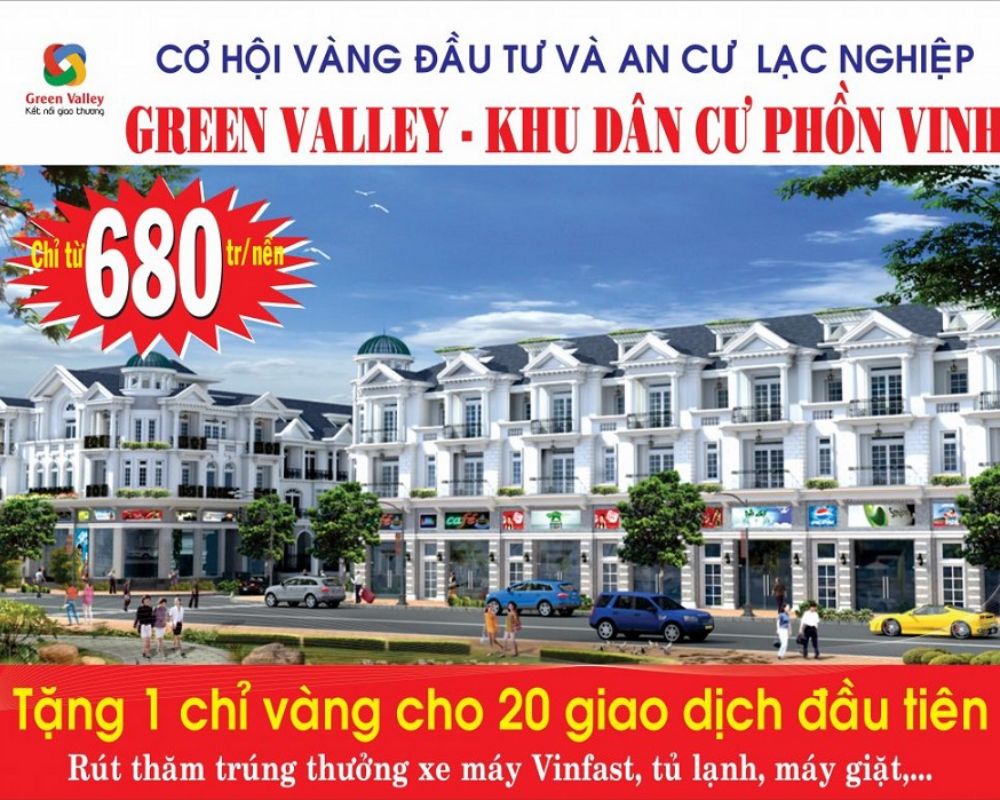 Phối cảnh dự án Green Valley Thống Nhất Đồng Nai