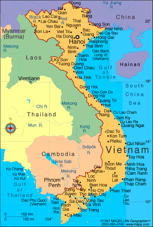 26150016 1 Vietnam Map 