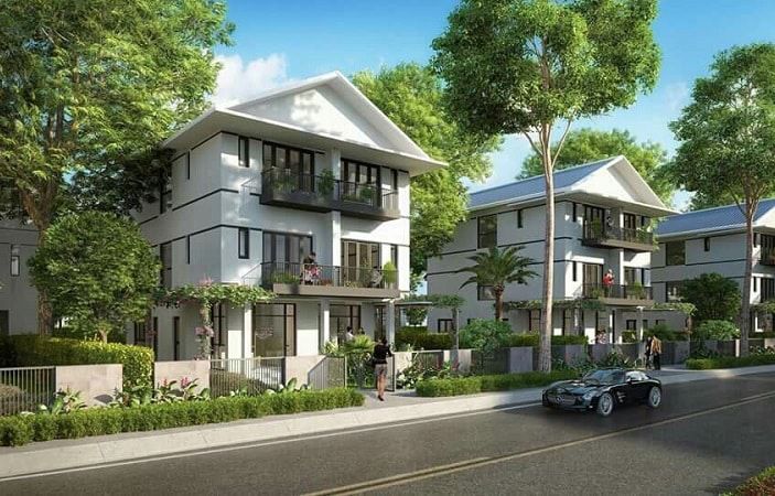 Thiết kế biệt thự vườn dự án Saigon Universe Villas