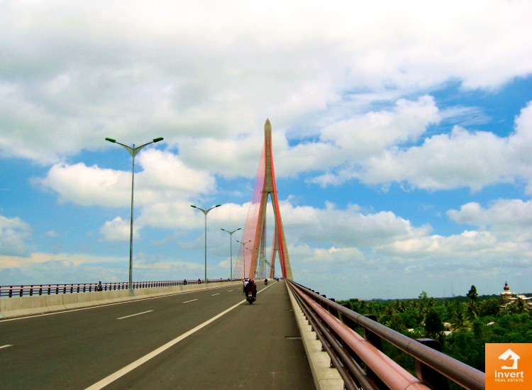 Đoạn qua cầu Cần Thơ của tuyến Quốc lộ 1A