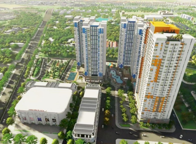 Phối cảnh khu căn hộ cao cấp Charm City 