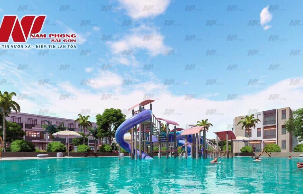 Công viên nước  dự án Asaka Riverside