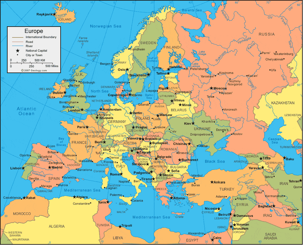 Siêu Tổng Hợp] Bản Đồ Hành Chính Đất Nước Iceland (Iceland Map) Phóng To  Năm 2023 | Uma