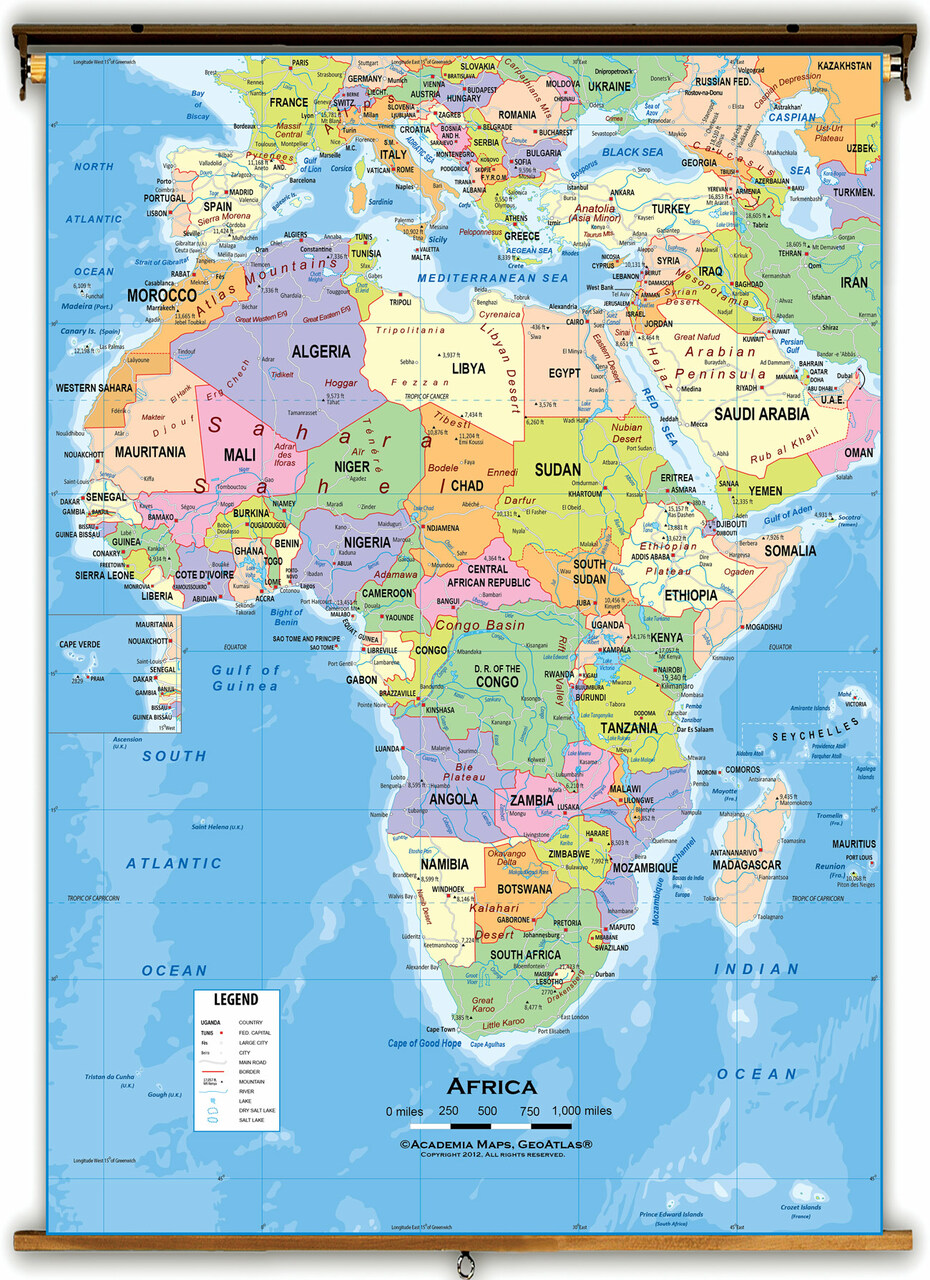 27215745-2-bản-đồ-châu Phi
