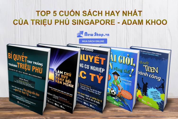 Top 5 cuốn sách hay nhất của Adam Khoo
