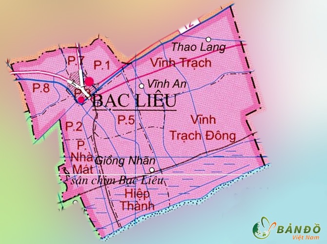 Quy hoạch hành chính khổ lớn thành phố Bạc Liêu