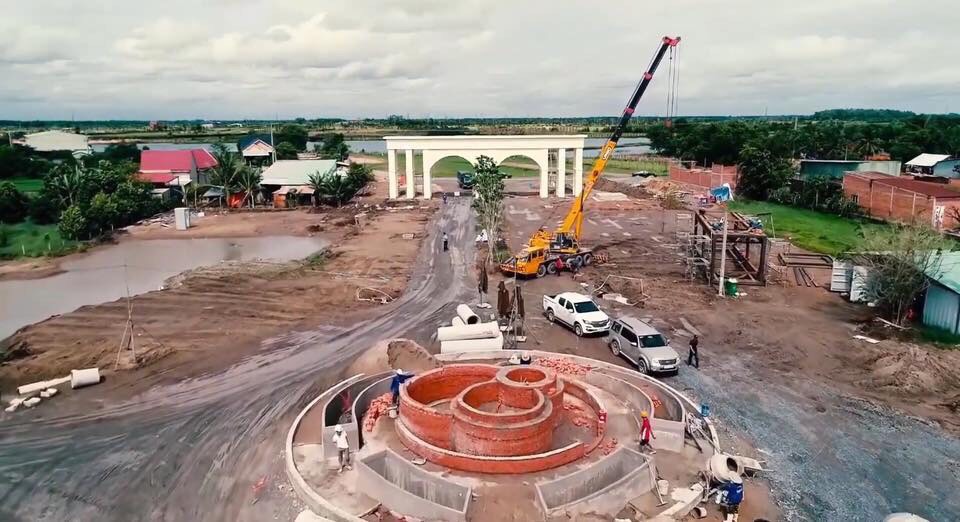 Công viên trung tâm dự án án Hưng Long Residence