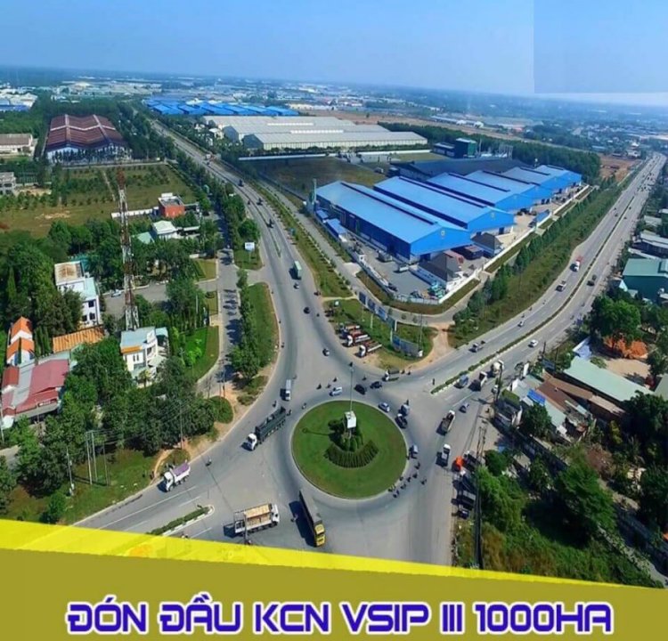 Các nhà đầu tư đón đầu KCN VSIP III với quy mô 1000 Ha