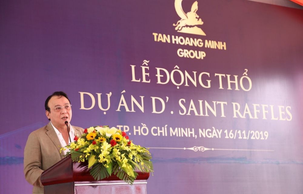 Lễ động thổ toà cao ốc D’. Saint Raffles Quận 1