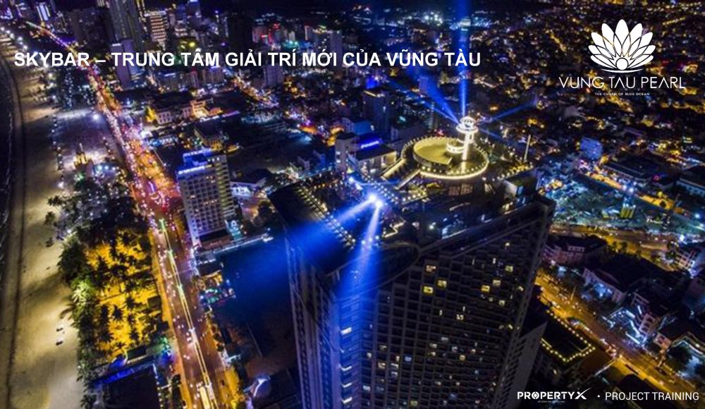 SkyBar ở trung tâm Vũng Tàu Pearl