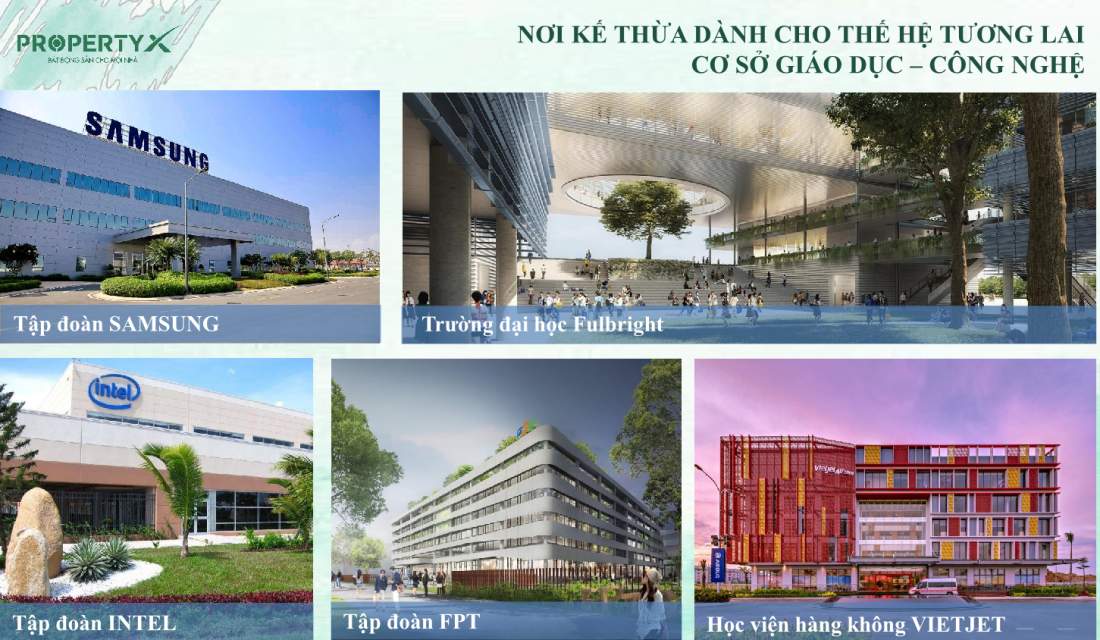 Tiện ích liên kết của biệt thự vườn Saigon Garden Riverside Village