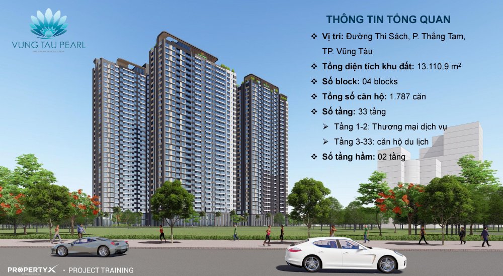 Thông tin nhanh căn hộ Vũng Tàu Pearl