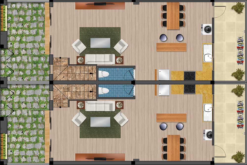 Thiết kế nhà mẫu 5x18