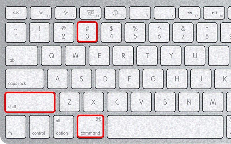 Cách chụp ảnh toàn màn hình trên MacBook khá đơn giản