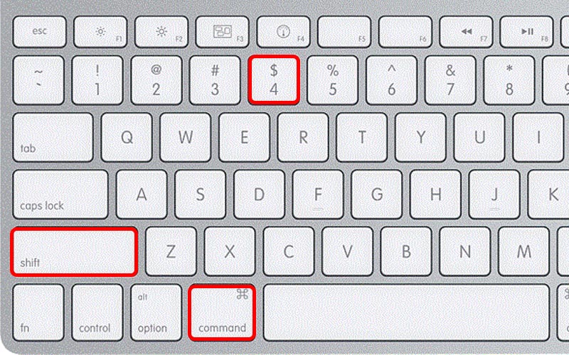 Các bước chụp một phần màn hình ở trên laptop MacBook