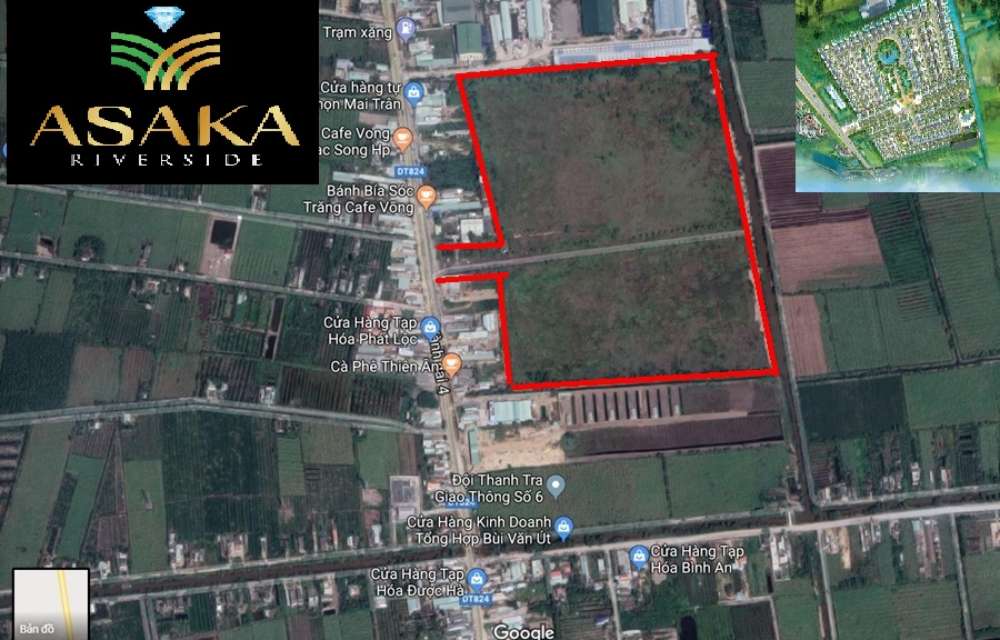 Ví trí dự án Asaka Riverside