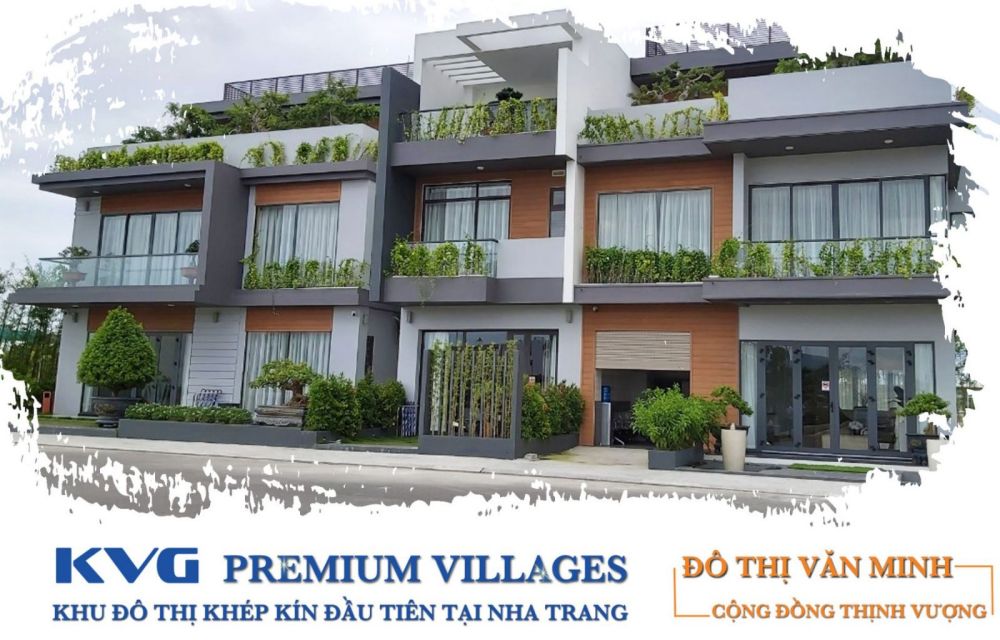 Thiết kế nhà phố dự án KVG Premium Residences Nha Trang
