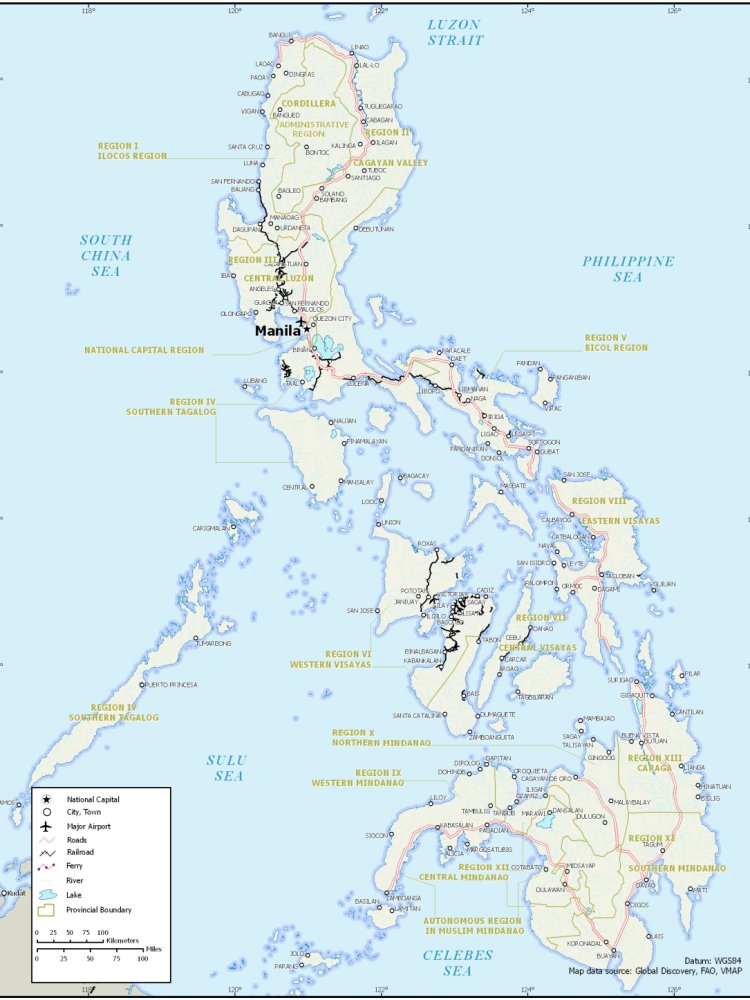 Bản đồ Philippines