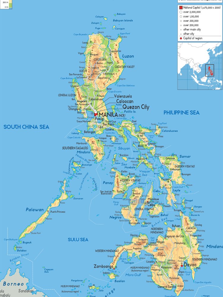Bản đồ Philippines
