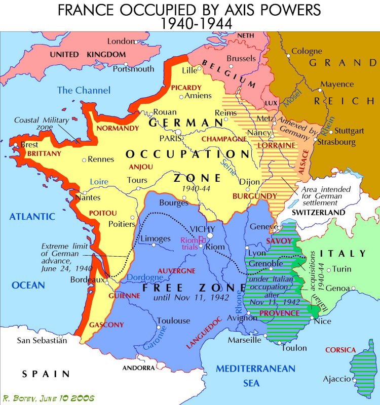 Bản đồ du lịch Pháp