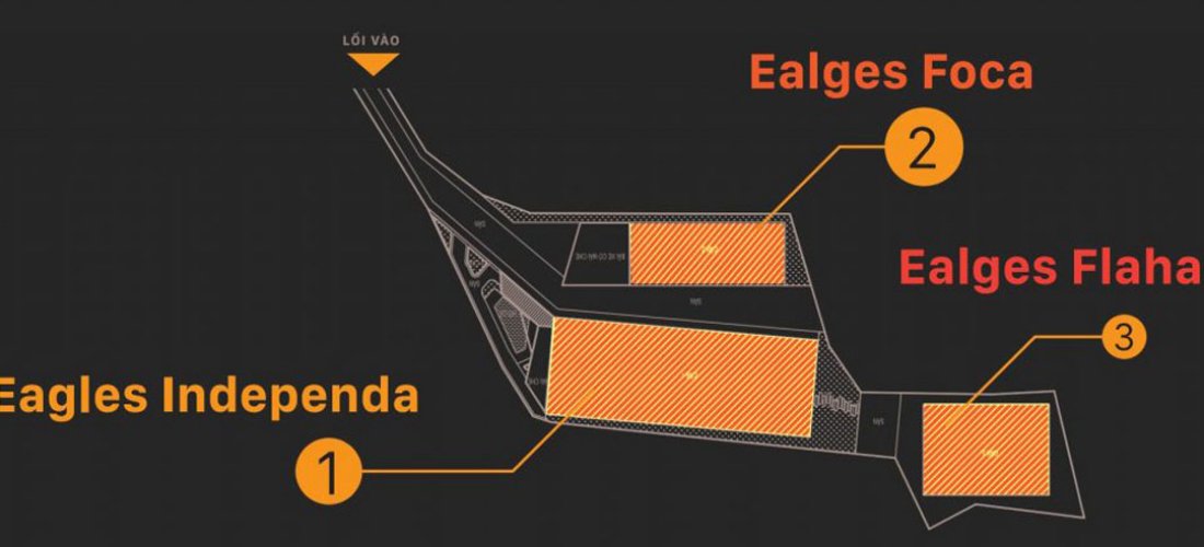 Mặt bằng dự án Eagles Villages Residences Đà Lạt