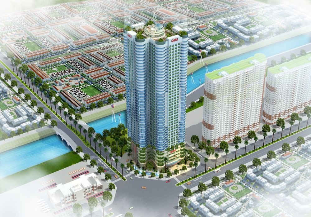  Phối cảnh căn hộ chung cư QMS Tower 2 Tố Hữu Hà Nội