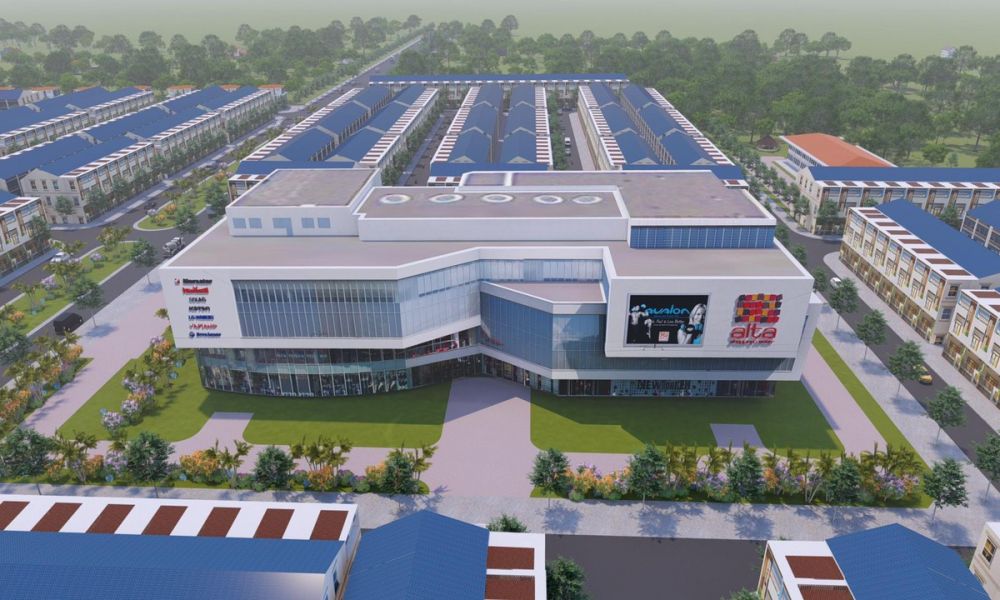 Phối cảnh trường học dự án Phúc Hưng Golden Bình Phước