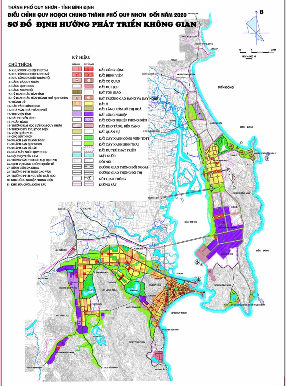 Bản đồ thành phố Quy Nhơn