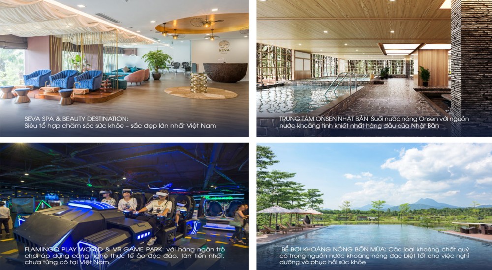 Tiện ích tại Flamingo Đại Lải Resort
