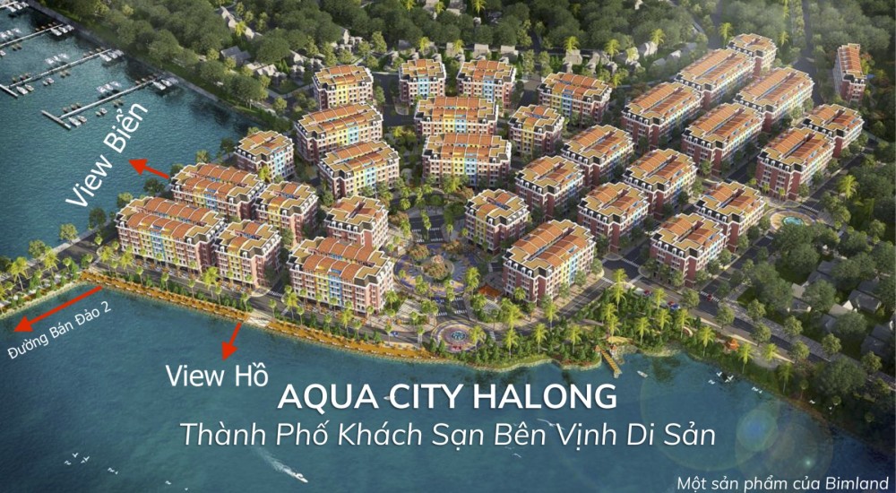 Phối cảnh dự án Aqua City Hạ Long Quảng Ninh
